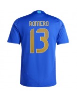 Argentiina Cristian Romero #13 Vieraspaita Copa America 2024 Lyhythihainen
